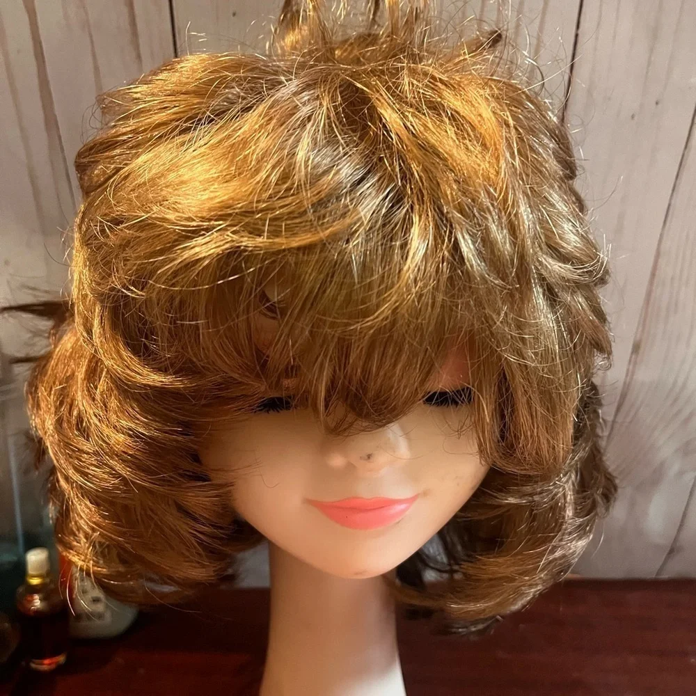 R & B Collection Curly Fluffy Full layered Color 27 Wig For Women
